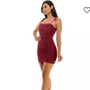 Macys mini glittered touched dress